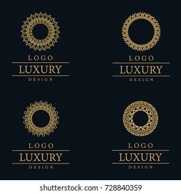 Diseños de logotipo de lujo para vectores asombrosos