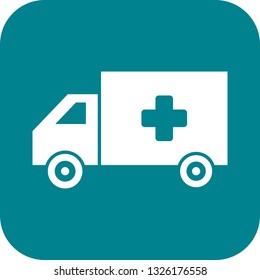  Vector Ambulance Icon

