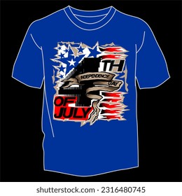 
vector AMERICA INDEPENDENCE DAY for apparel and merchandise 18