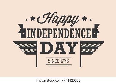 vector america independence day illustration