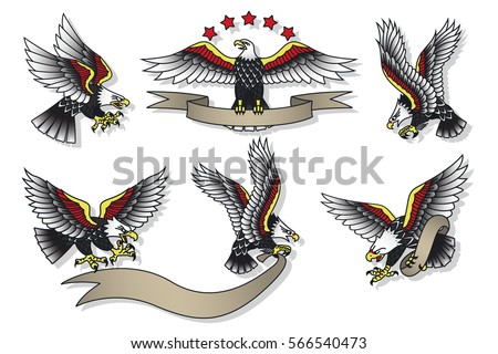 Sailor Jerry eagle tattoos, traditional eagle | Traditional ...