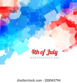 vector american flag icon design
