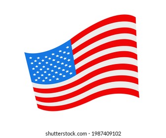 Vector American Flag illustration design