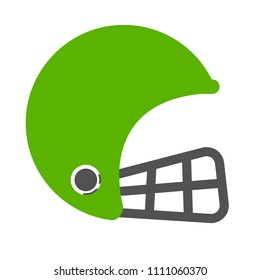 Vector American Football Helmet Illustration Isolated - Sport Icon