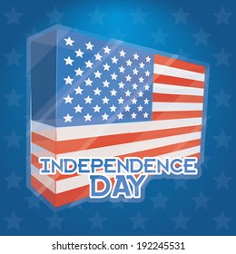 Vector American Independence Day Background Editable 