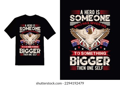 
Vector American veteran t-shirt design and , U.S.A flag vector or American soldier background shirt.