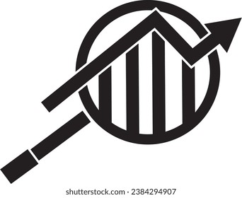 vector analysis icon design magnifying 
