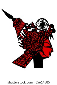 Vector Ancient Character from Beijing Opera--02.