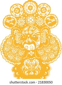 Vector of Ancient Character from Peking Opera