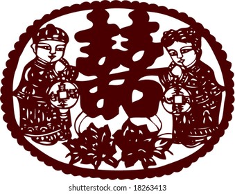 Vector of Ancient Chinese Traditional Pattern
