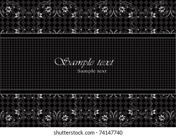 vector ancient ornate card