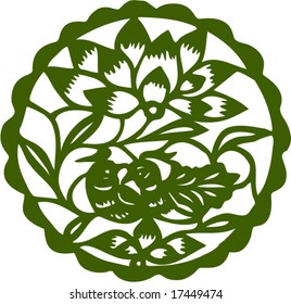 Vector of Ancient Traditional Artistic Chinese Pattern