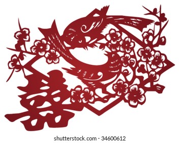 Vector of Ancient Traditional Artistic Chinese Pattern