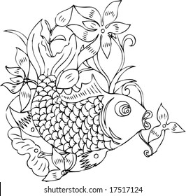 Vector of Ancient Traditional Chinese Artistic pattern