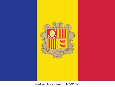 Vector Andorra flag, Andorra flag illustration, Andorra flag picture, Andorra flag image,