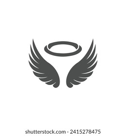 vector angel wings tribal tattoo pro Vector