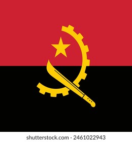 Vector Angola flag set Angola flag set illustration, Angola flag set picture or Angola flag set image