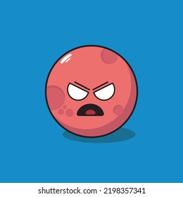 Vector - The Angry Planet "Mars" 