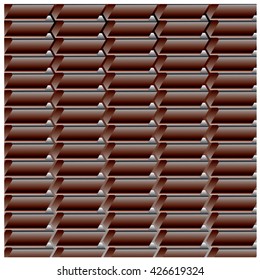 Vector angular blocks pattern background