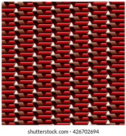 Vector angular blocks pattern background