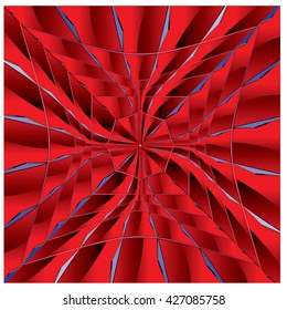 Vector angular blocks pattern background