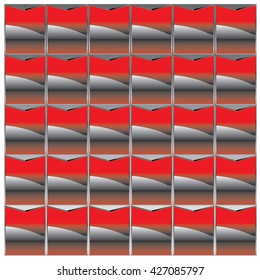 Vector angular blocks pattern background