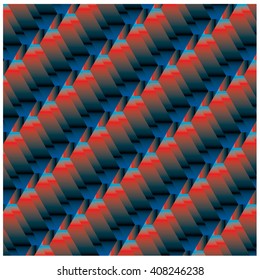 Vector angular colorful blocks pattern background 