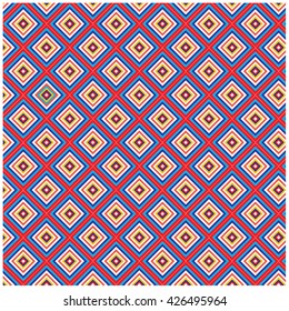 Vector angular colorful pattern
