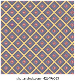 Vector angular colorful pattern