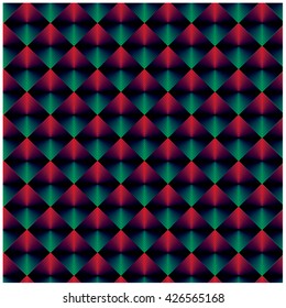 Vector angular colorful pattern