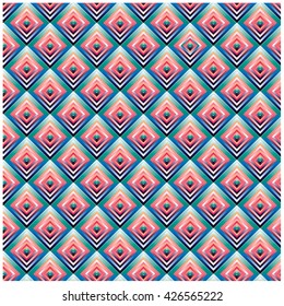 Vector angular colorful pattern