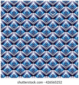 Vector angular colorful pattern
