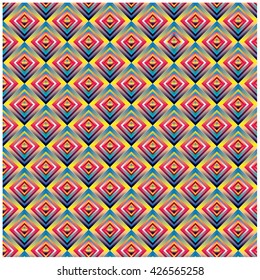 Vector angular colorful pattern