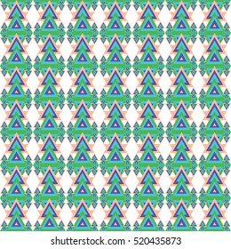Vector angular colorful pattern. Abstract Triangle pattern. Ethnic collection, aztec stile, tribal art, can be used for wallpaper, cover fills, web page background, surface textures.
