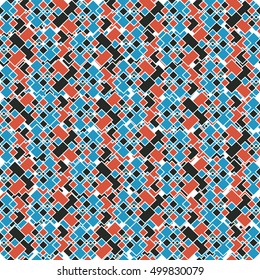 Vector angular colorful pattern. Ethnic collection, aztec stile, tribal art, can be used for wallpaper, cover fills, web page background, surface textures.