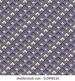 Vector angular colorful pattern. Ethnic collection, aztec stile, tribal art, can be used for wallpaper, cover fills, web page background, surface textures.