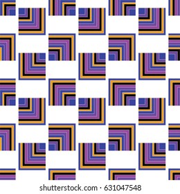 Vector angular colorful pattern. Ethnic collection, aztec stile, tribal art, can be used for wallpaper, cover fills, web page background, surface textures.