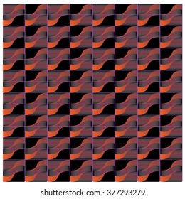 vector angular curve colorful pattern