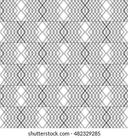 Vector angular  pattern. Ethnic collection, aztec stile, tribal art, can be used for wallpaper, cover fills, web page background, surface textures.