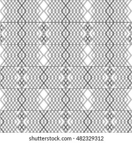 Vector angular  pattern. Ethnic collection, aztec stile, tribal art, can be used for wallpaper, cover fills, web page background, surface textures.