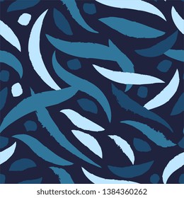 Vector animal abstract seamless pattern for phone casses, textile, yoga mats. 