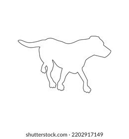 vector animal dog illustration art