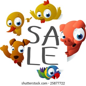vector animal frame SALE