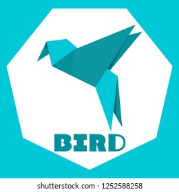 Vector Animal Origami design, you can use as a logo for also your design work. For school book and child project also for application and any kind of design work. 