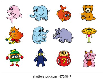 vector animal and other charactor #1
