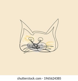 vector animal outline line art colorful illustration, wallpaper and background