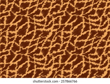 Vector animal pattern. Modern stylish texture. Repeating abstract background with chaotic spots