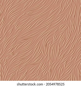 impresión de animales vectoriales de superficie sin fisuras en colores neutros.
