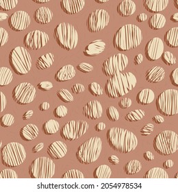 vector animal print seamless surface pattern in neutral colors.