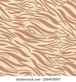 vector animal print seamless surface pattern in neutral colors.